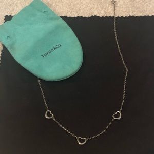 Tiffany Open Heart Necklace